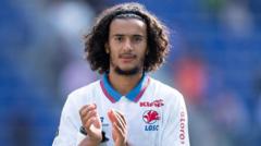 Man City agree £86m deal for teen midfielder Bouaddi