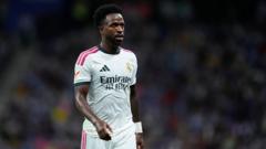 Mourinho urges 'bullied' Vinicius Jr to control emotions when being provoked