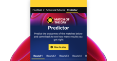 Play BBC Sport's new Match of the Day Predictor game