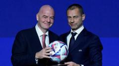 Uefa chief Ceferin rules out Fifa presidency bid