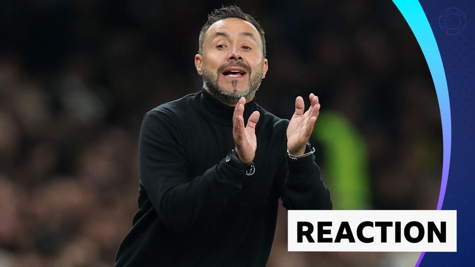 Spurs 'lack confidence' but we are a good team - De Zerbi
