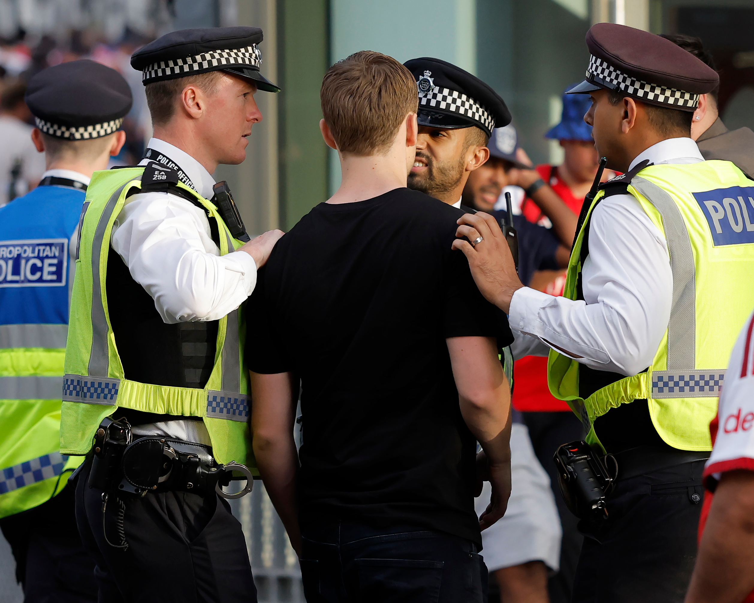 ‘Safety, security and service’: behind the scenes with police at Arsenal v Chelsea