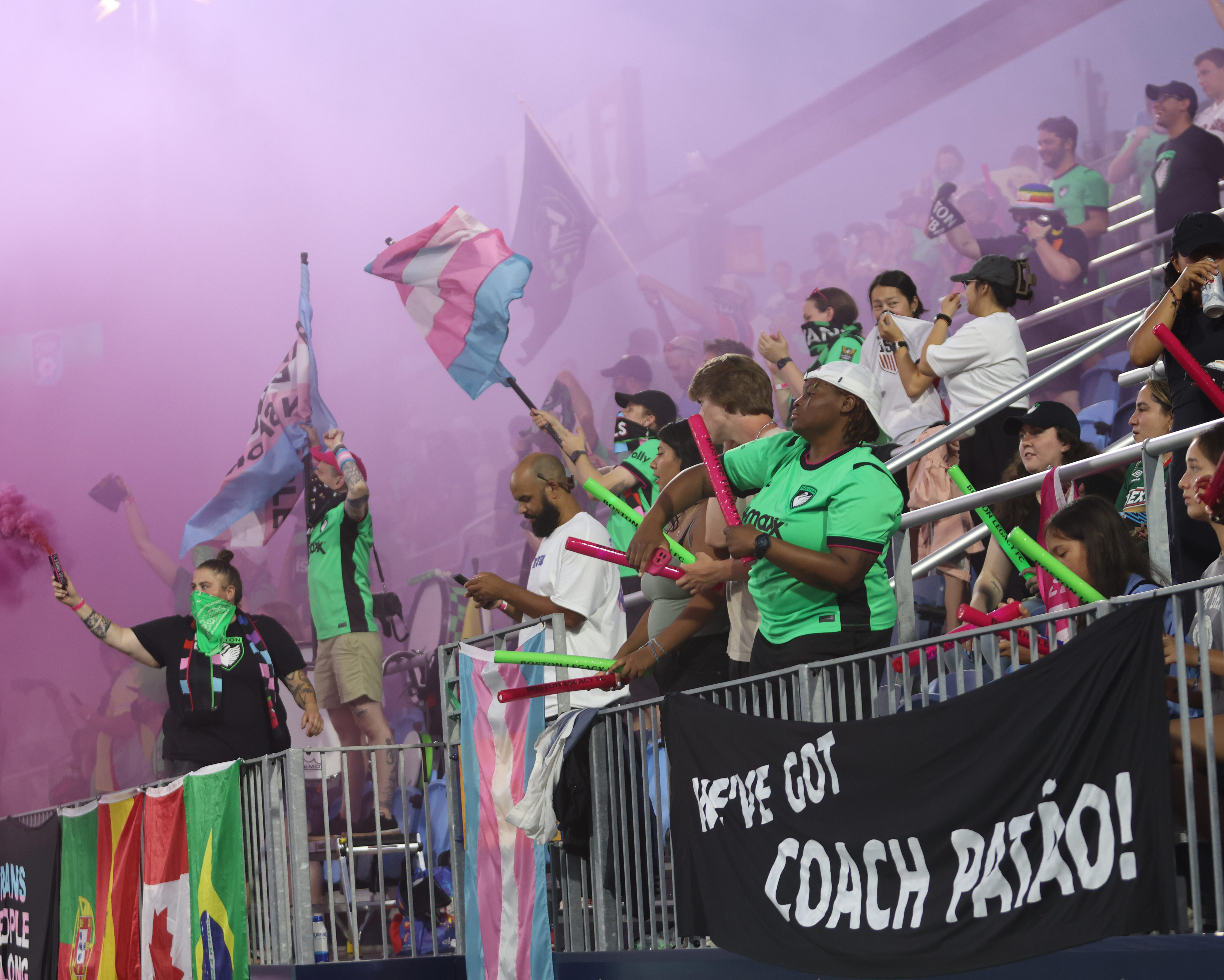 ‘The heartbeat of game day’: how NWSL fans in Boston built culture from the ground up