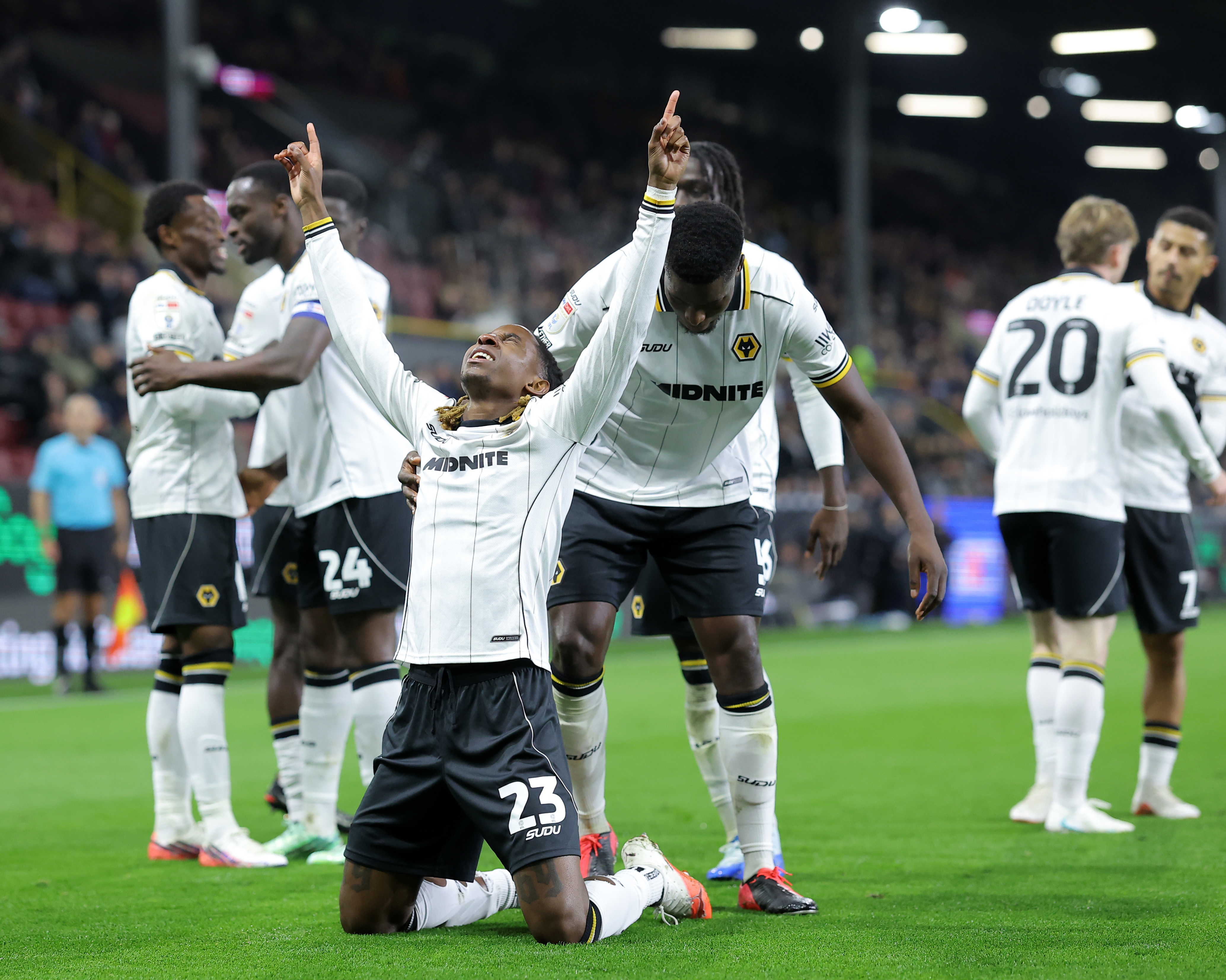 Wolves’ Chirewa extends Burnley’s home woes as Vardy’s strike is in vain