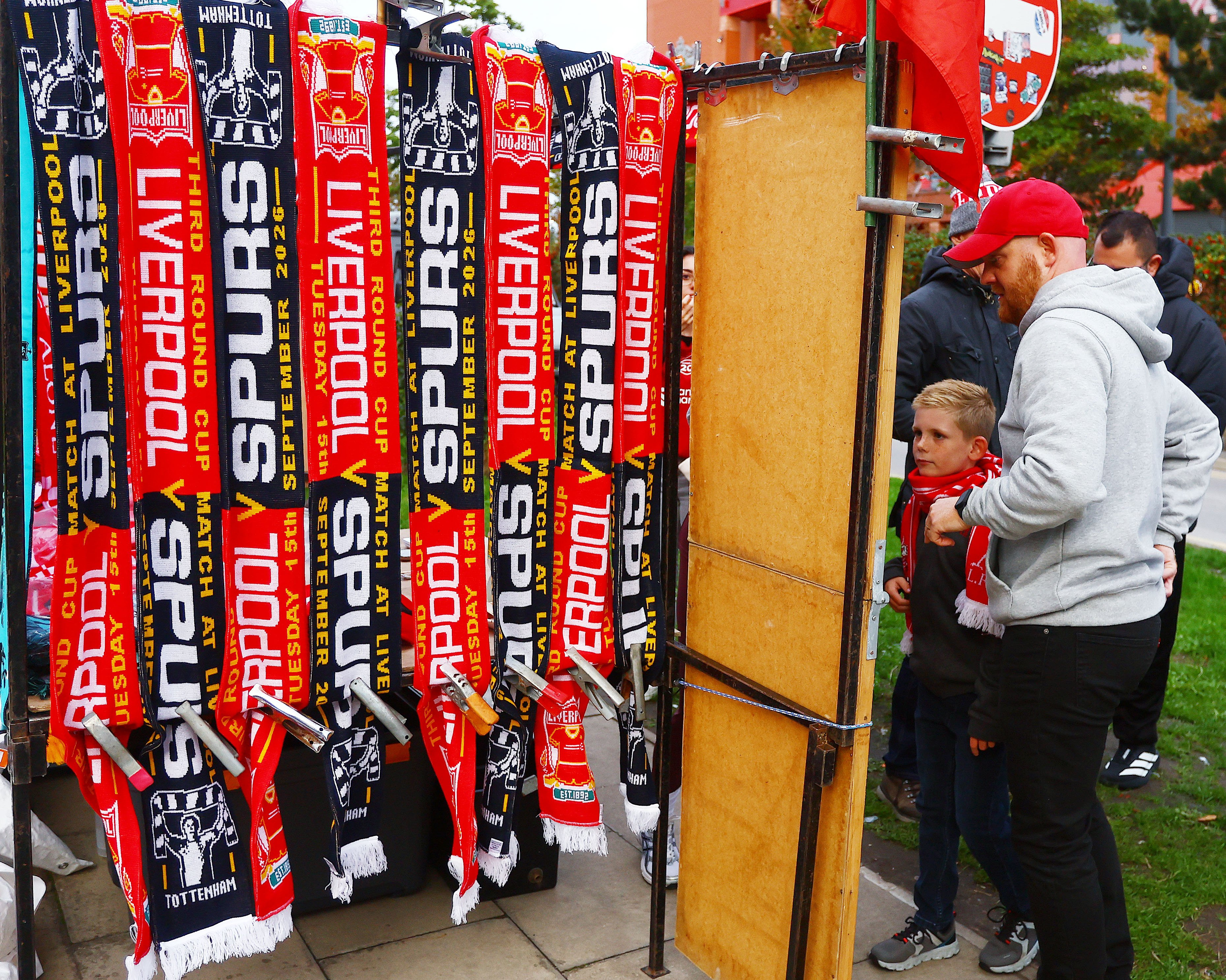 Liverpool v Tottenham Hotspur: Carabao Cup third round – live