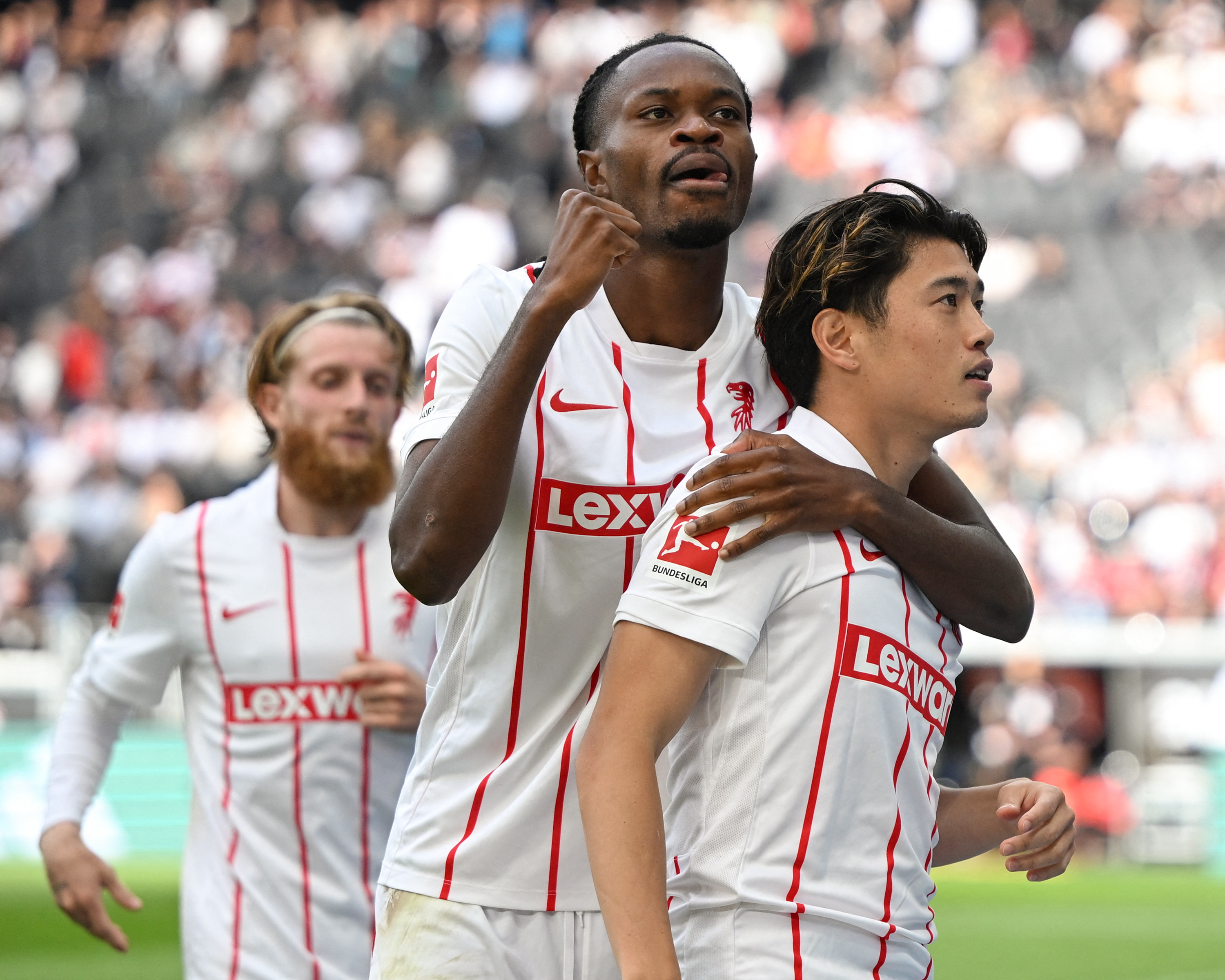 European football: Frankfurt clip high-flying Freiburg’s wings