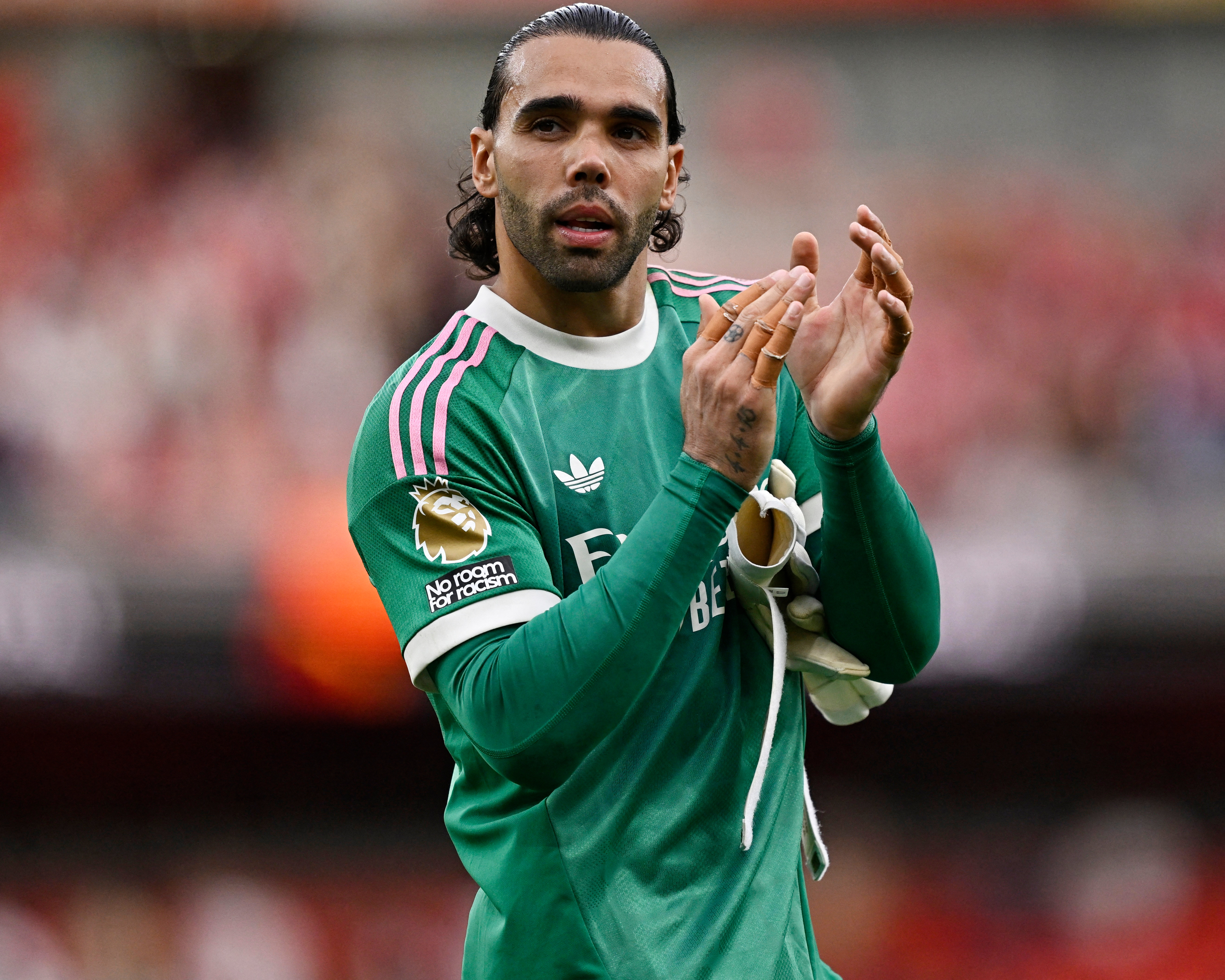 ‘Relief’ of Premier League title has given Arsenal confidence, says David Raya