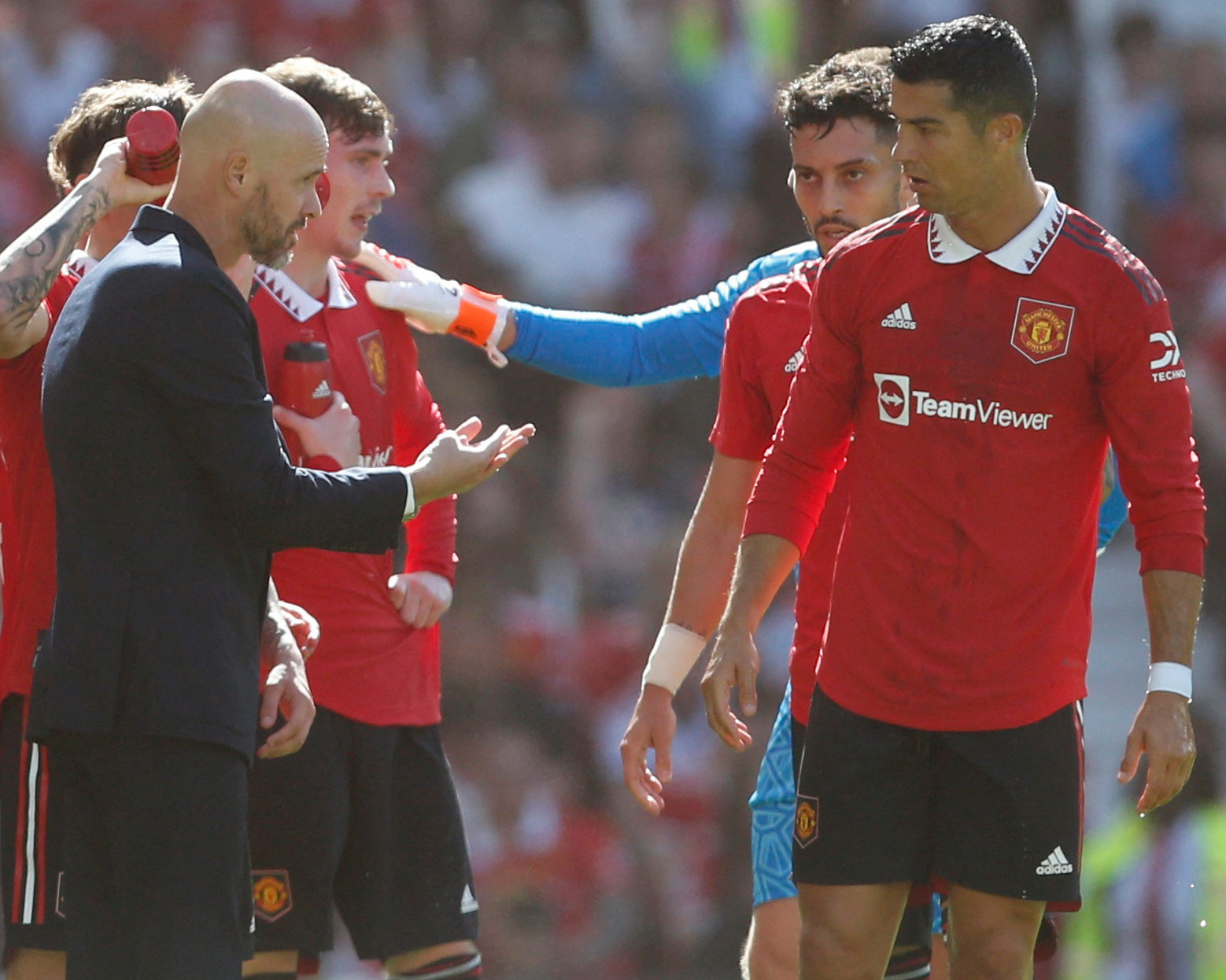 Erik ten Hag accuses Cristiano Ronaldo of ‘letting down’ Manchester United