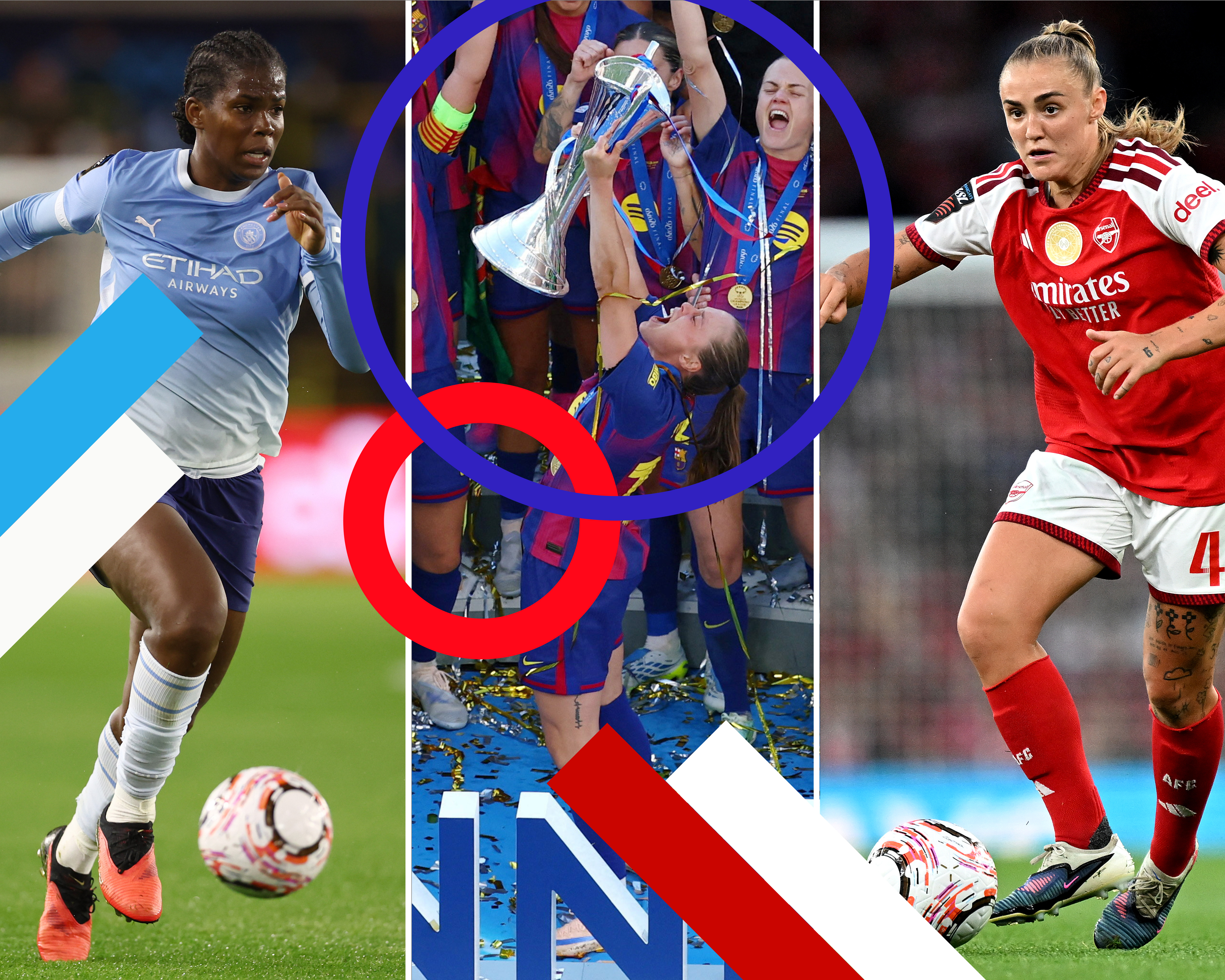 Women’s Champions League: will OL Lyonnes or English trio topple a weakened Barcelona?