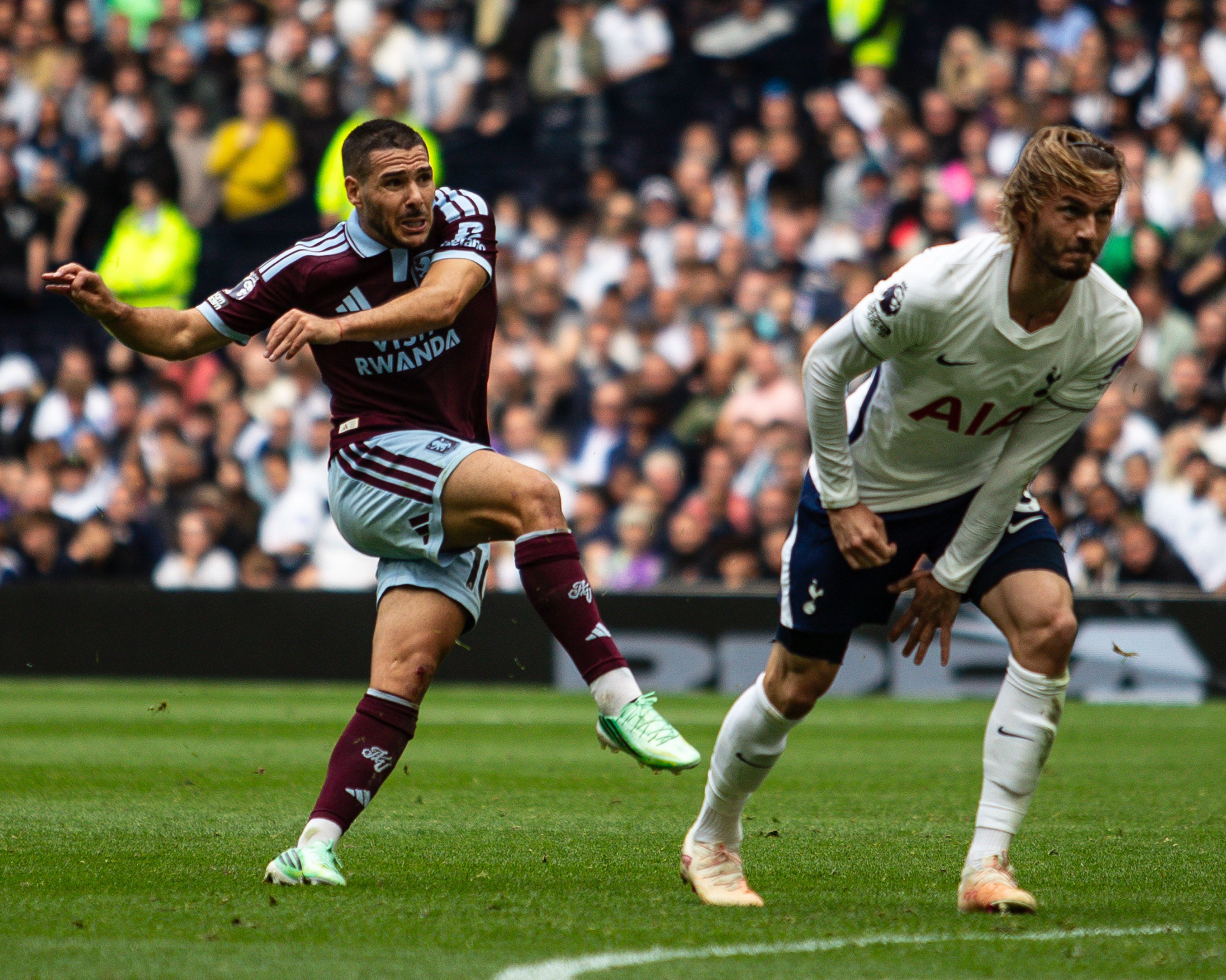 Aston Villa grab victory despite late Spurs goals as De Zerbi’s side are booed off